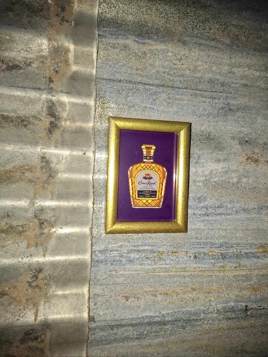 Other - 8 Bit Crown Royal Framed Mini Art Print Lo-fi Pixel Art By Neon Nicho